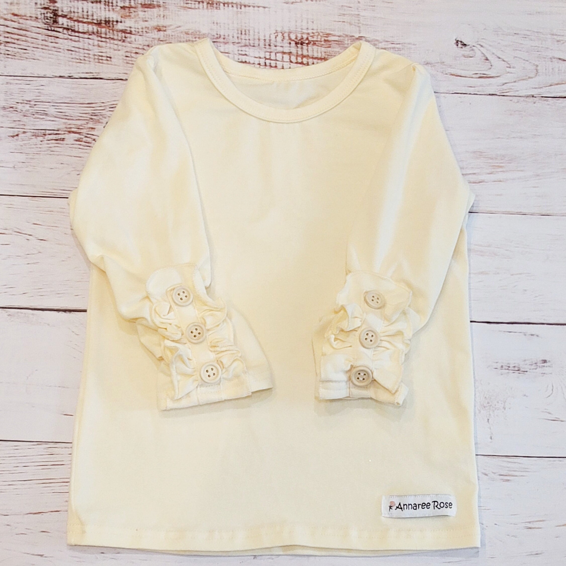 long sleeve ruffle shirt toddler