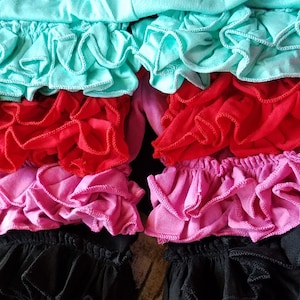 Baby Ruffle Shorts: Cotton Bloomers, Layering Playground Shorts