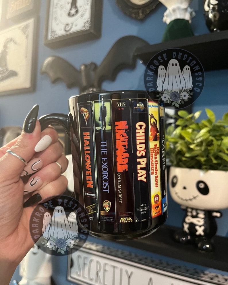 15oz 1.0 vhs horror mug Mug