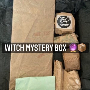 Letterbox Mystery Witch Wicca Box