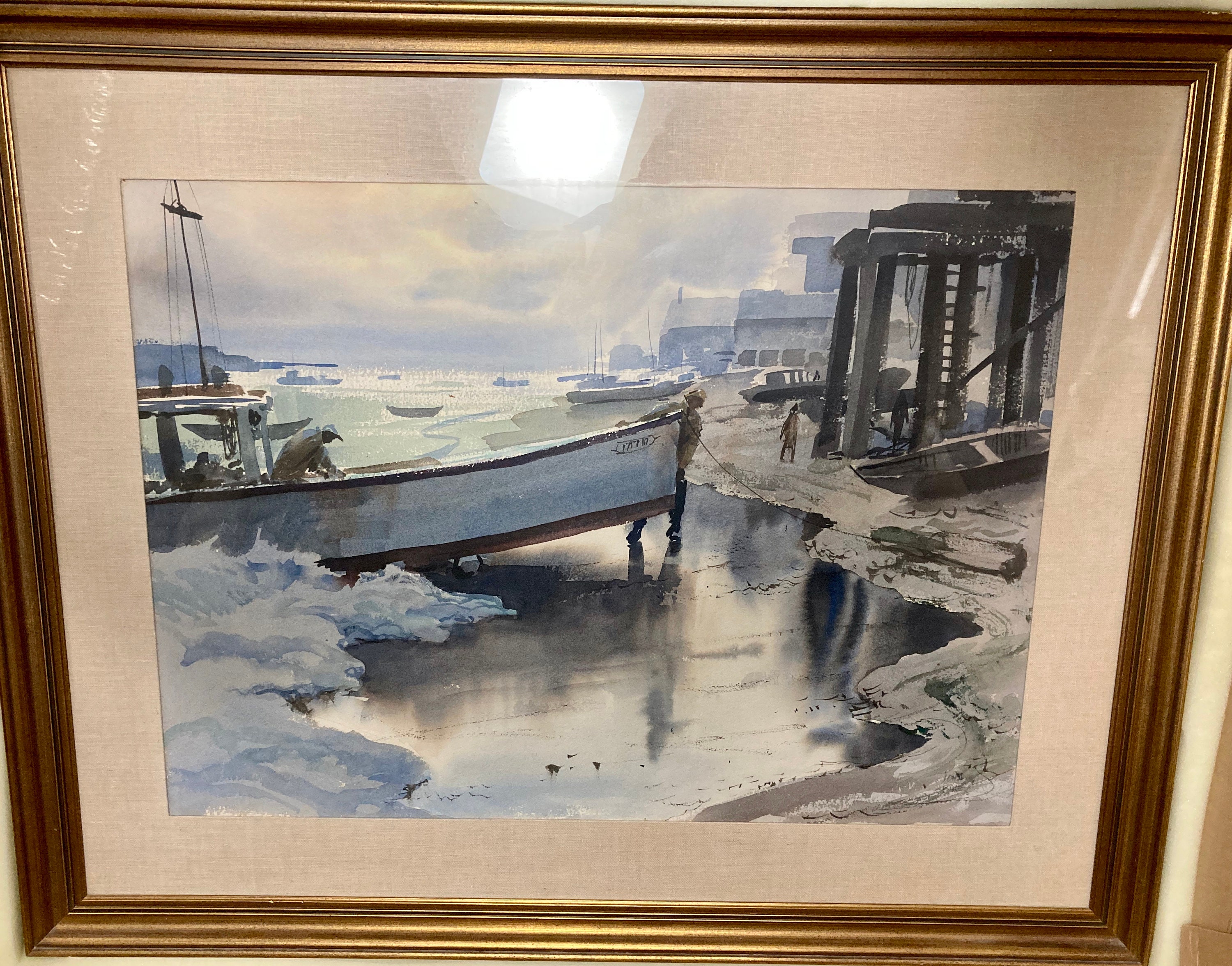 Original John Pike Watercolor painting Etsy