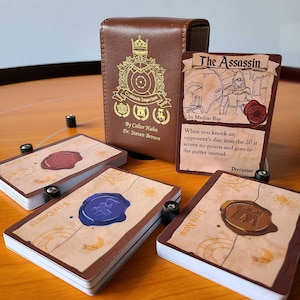 Crokinole Imperium, juego de cartas para Crokinole
