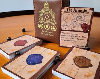 Crokinole Imperium, Card Game for Crokinole