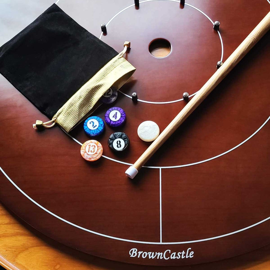Crokinole Billiards, 'eight Disc Crokinole' Etsy