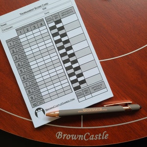Crokinole Tournament Pad