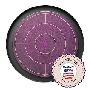 The Crokinole Crown Jewels, &quot;Amethyst&quot; Crokinole Tabletop Game Board