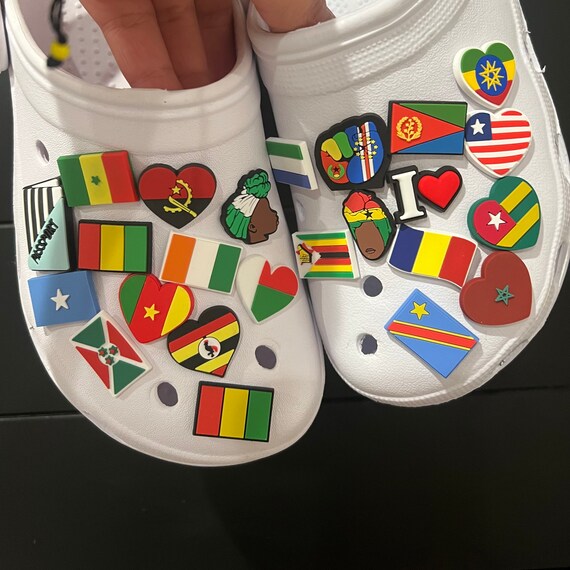 Flag crocs shop