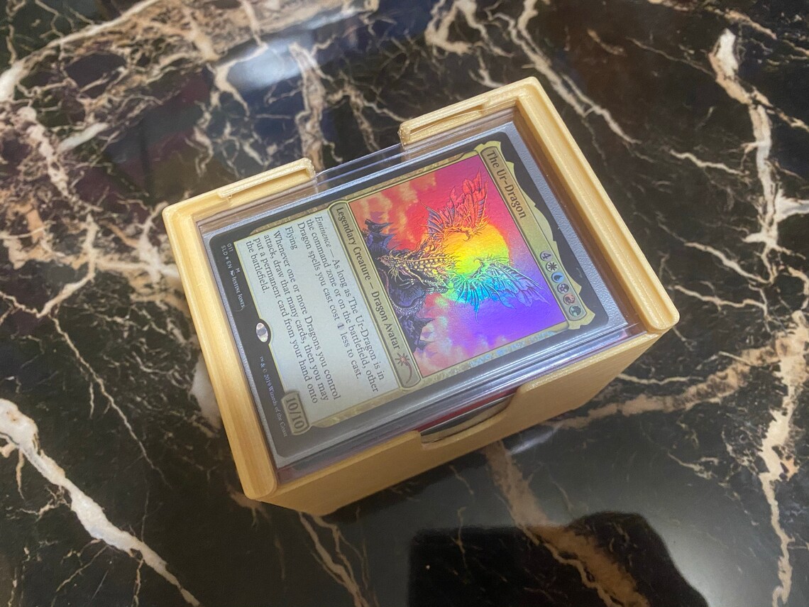 STL File for Magic TCG 100 Card commander Box Fits in | Etsy