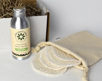 Avocado Oil Luxury Facial Skin Care Gift Box. Cleanser. Eco Friendly. Organic