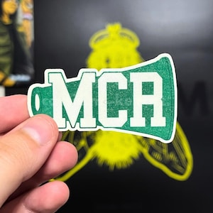 Emo Cheerleader Sticker: Gerard Way Inspired MCR Decal