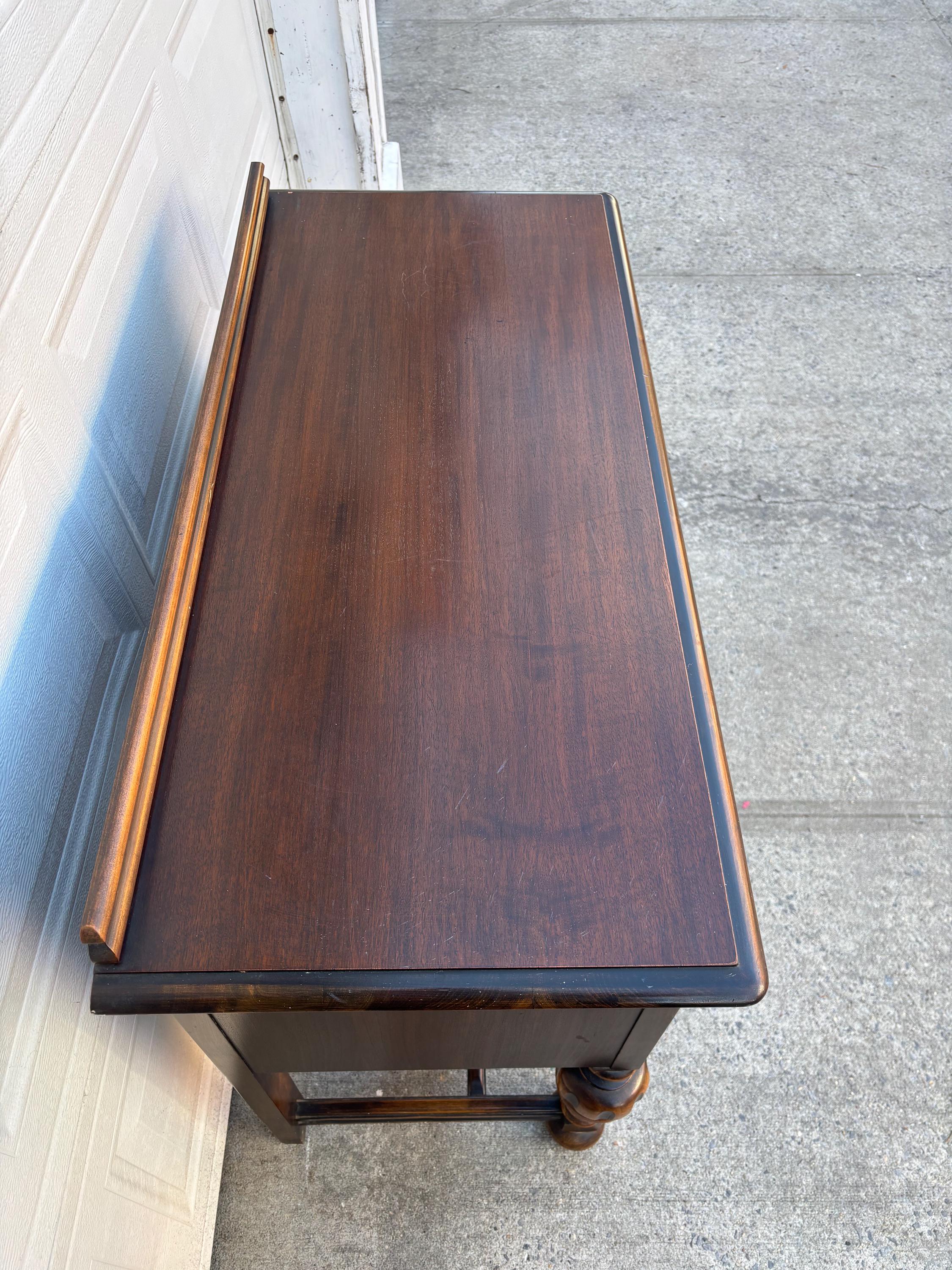 Antique Colonial Revival Dining Server Table | Early 1900s Mahogany ...