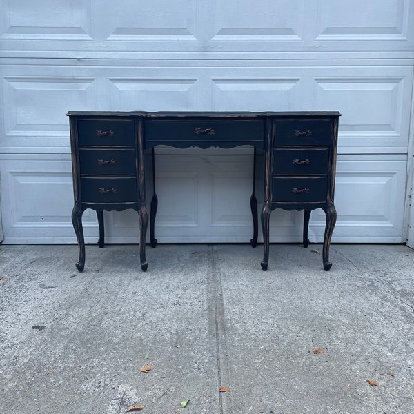 Distressed Desk Etsy