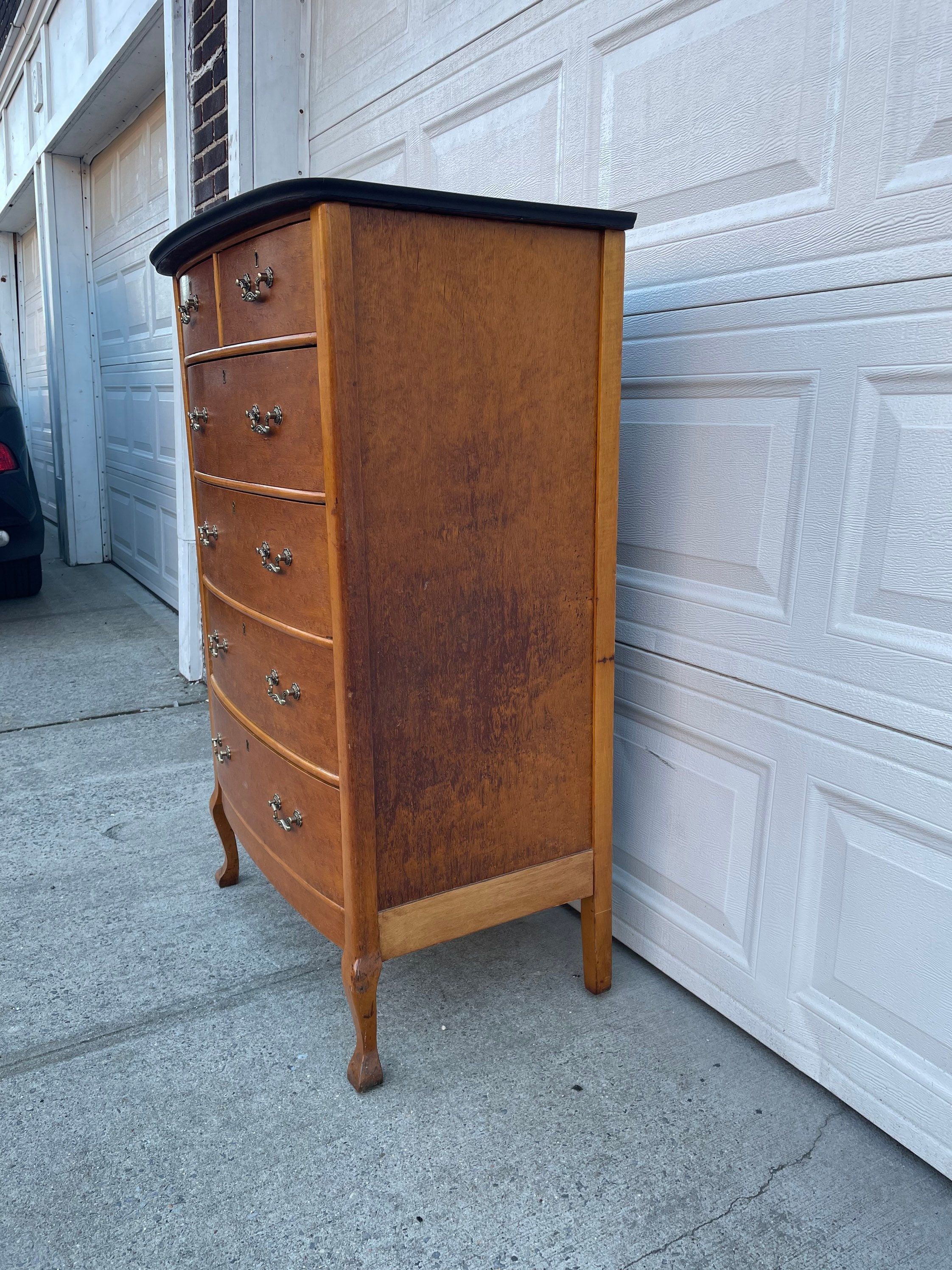 Beautiful Antique Birds Eye Maple Dresser Vintage Dresser Etsy