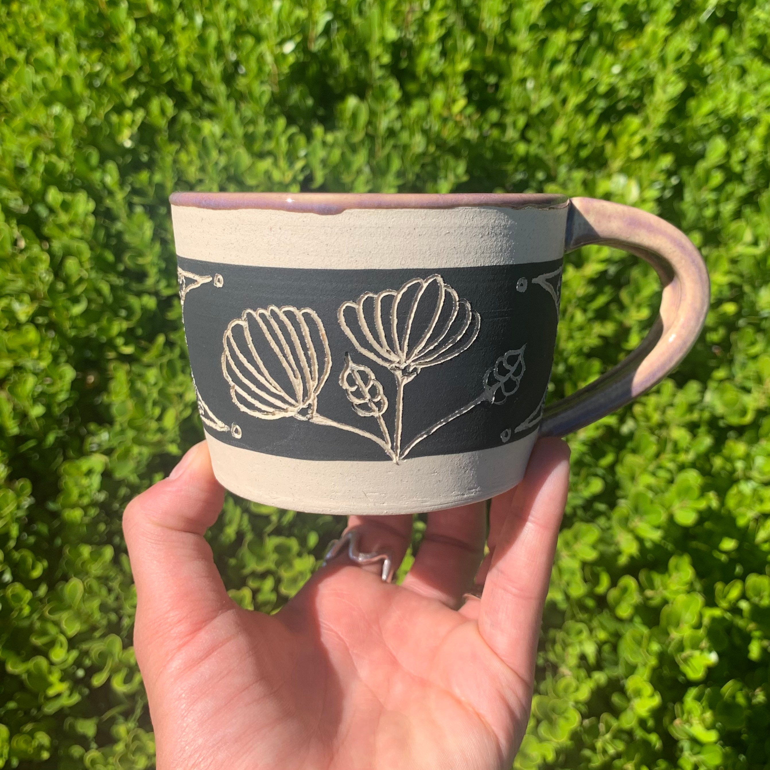 Carved Mug - Lavender – General Store