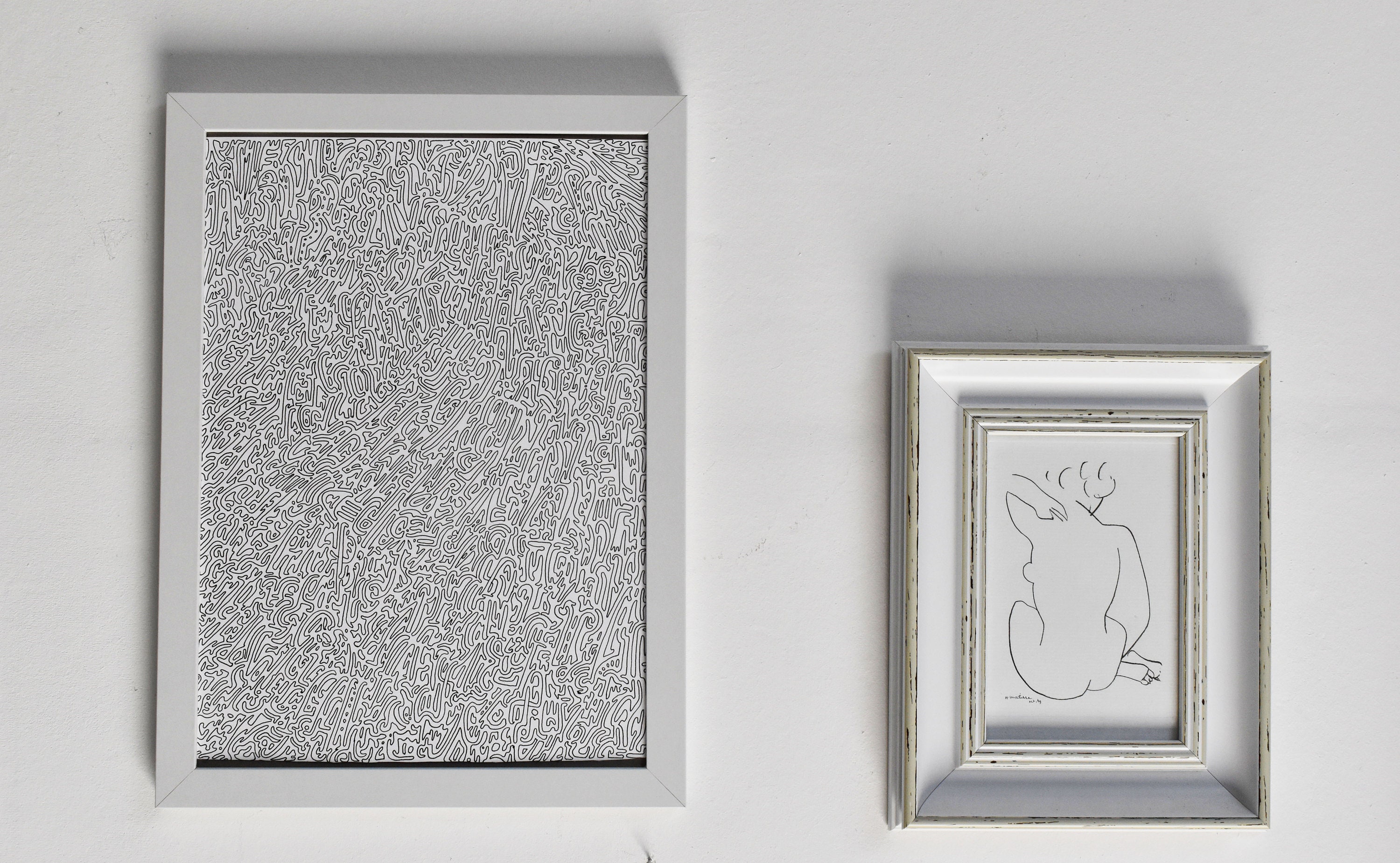 Illustration A4, Dessin Doodle Lineart