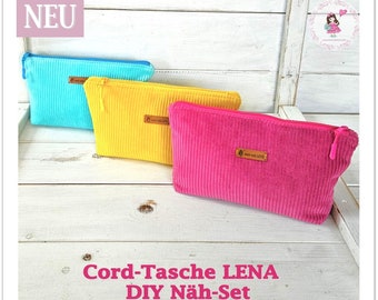 NEW: Corduroy bag LENA DIY sewing package/sewing set