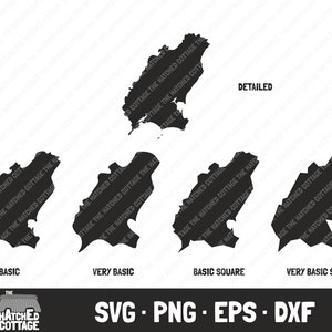 Wexford SVG, Irish County Map Cut File, clip art, svg png eps dxf
