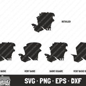 Hampshire SVG, County Map Cut File, clip art, svg png eps dxf