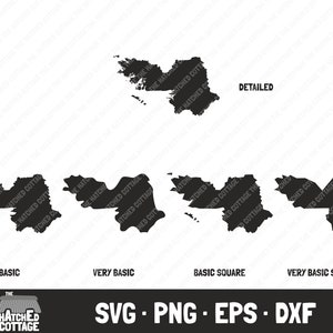 Galway SVG, Irish County Map Plotterdatei, Clip Art, svg png eps dxf