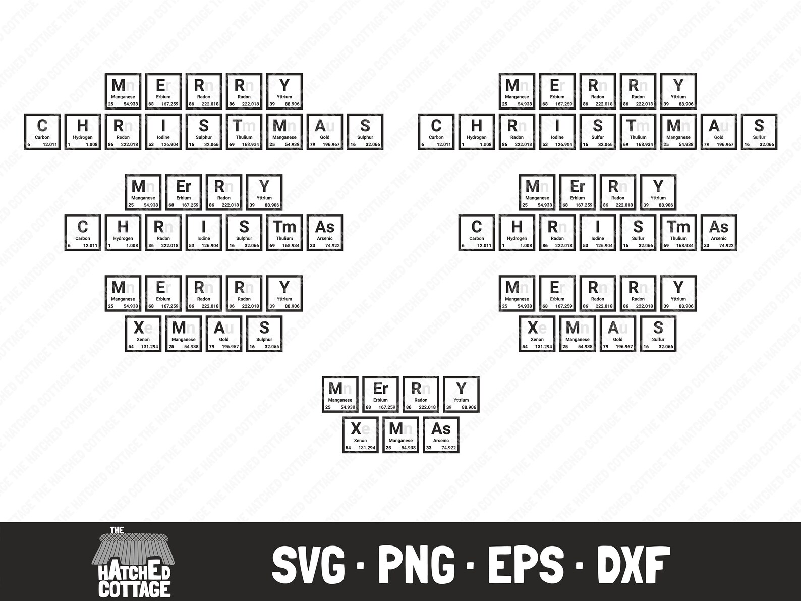 christmas-periodic-table-svg-periodic-table-words-cut-files-xmas