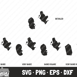 ノースエアシャイア SVG、スコットランド評議会エリア、郡地図カットファイル、クリップアート、svg png eps dxf