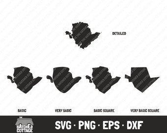 Isle of Anglesey SVG, Welsh Principal Area, County Map Cut File, clip art, svg png eps dxf