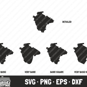 Devon SVG, County Map Cut File, clip art, svg png eps dxf