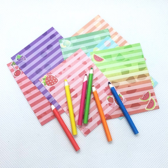 1/3 Deliciously Cute Stationary Set Etsy