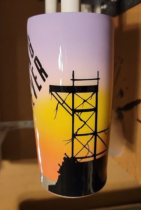 Custom spray paint fade tumblers Etsy