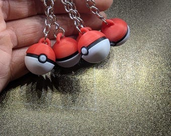 Pokeball Keyring