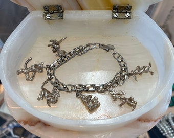 Winnie the Pooh Sterling Silver Charm Bracelet | Disney Charm Bracelet