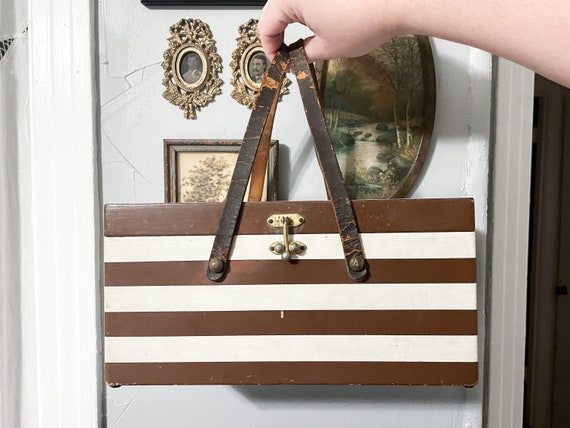 Vintage Wooden Purse - image 7