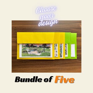 Cartões de 4,25 x 5,5” para ocasiões divertidas, com envelopes, cartões de aniversário, feriados, presentes, notas, cartões de anotações, pacote, cartões a granel, coloridos, fofos