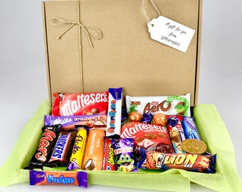 Personalised Chocolate Gift Box – Letterbox Hamper