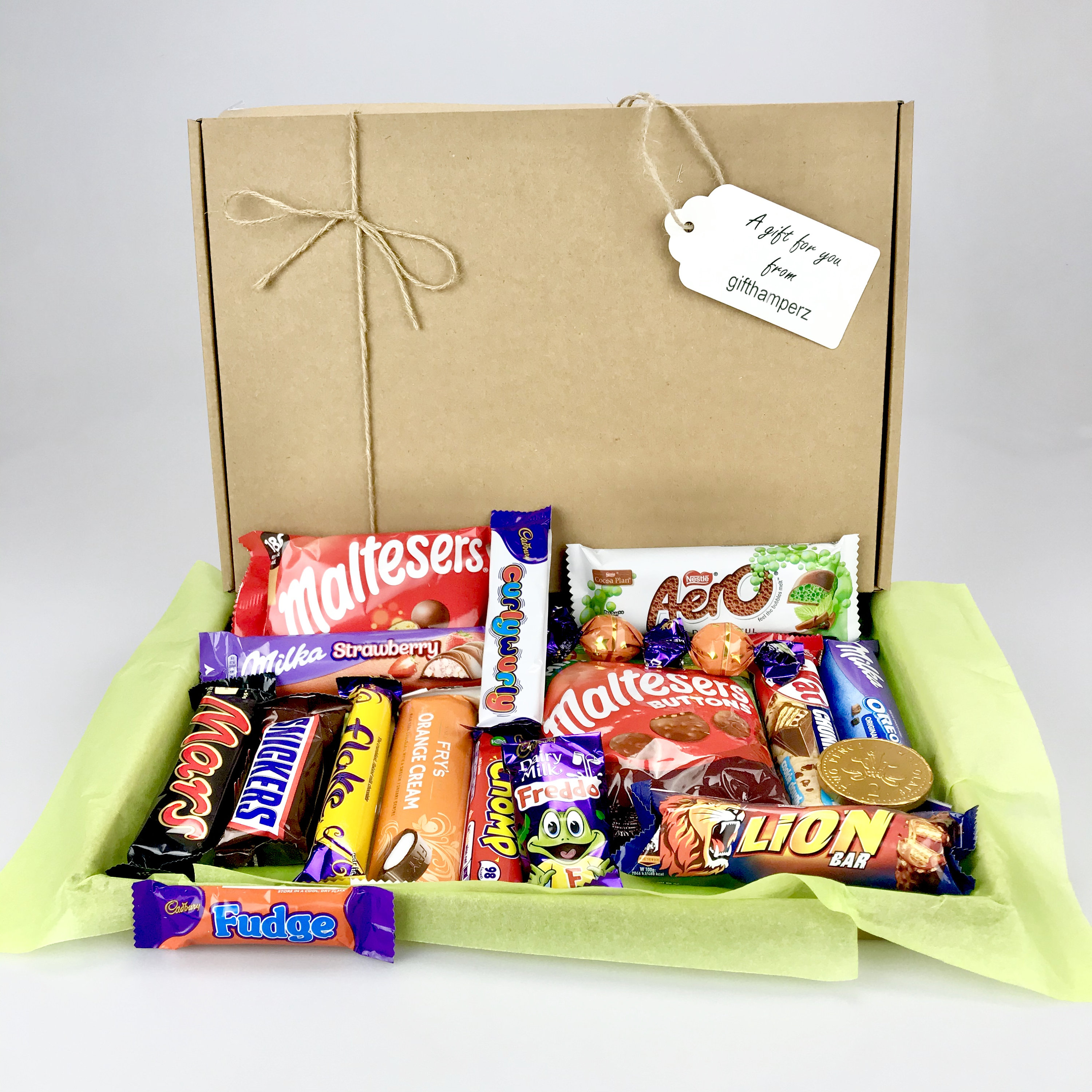 Chocolate Gift Box Hamper Add Your Personalise Your Box Etsy UK