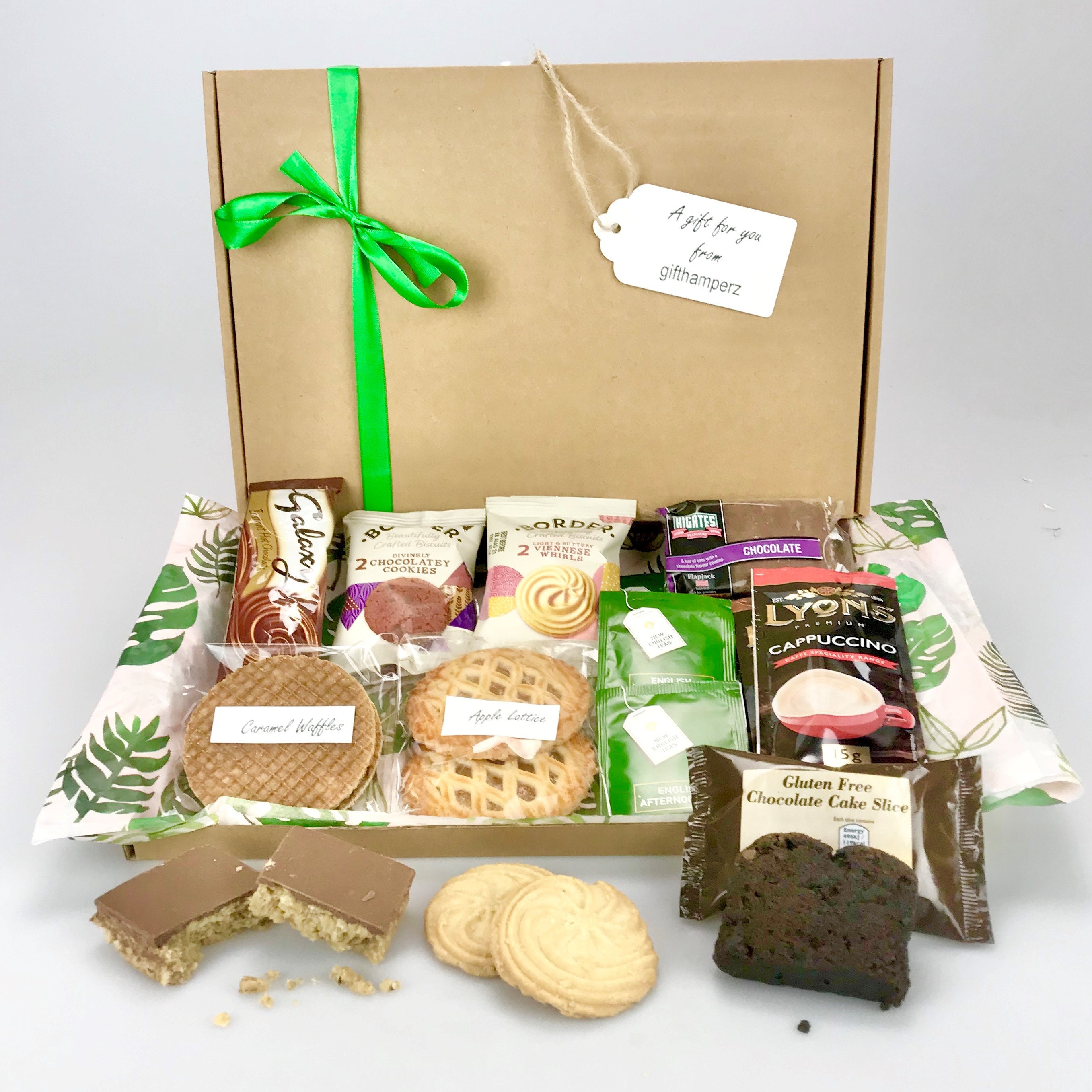 Deluxe Afternoon Tea Gift Hamper a Luxury Selection of Foods Etsy