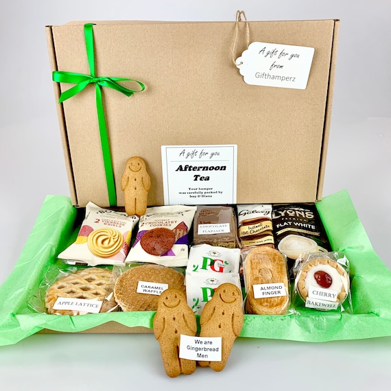 Tea And Biscuits Hamper Deluxe Afternoon Tea Gift Hamper – Luxury Food ...