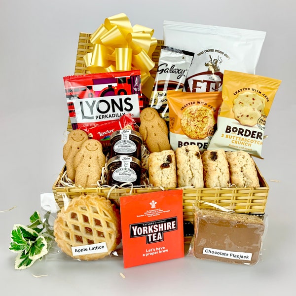 Afternoon Tea Treats Hamper Gift Box suitable for Vegetarian Diets