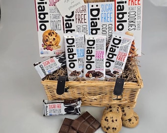 Sugar-Free Chocolate & Cookie Gift Hamper | Diabetic Friendly Treats