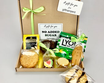 No Added Sugar Afternoon Tea Gift Hamper – Diabetic Friendly British Foods (Letter Box Friendly)