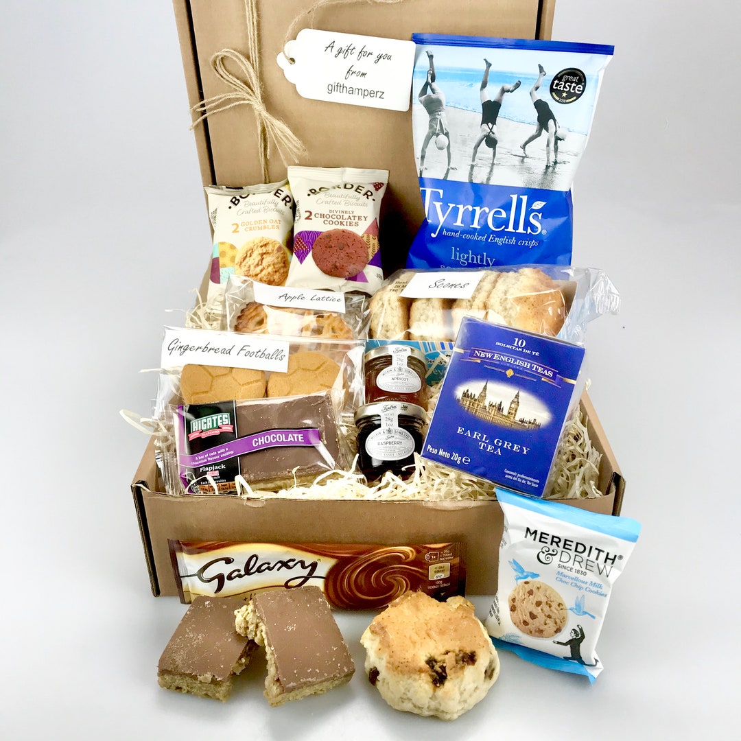 Luxury Afternoon Tea Gift Hamper – Scones, Teas & Preserves Dad Grandad ...
