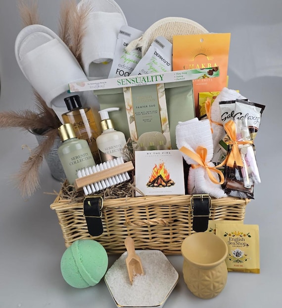 Wellness-Geschenkset für Paare: Entspannungs-Spa-Set für Jahrestag, Hochzeit, Geburtstag, Verlobung, Date-Night, Weihnachten