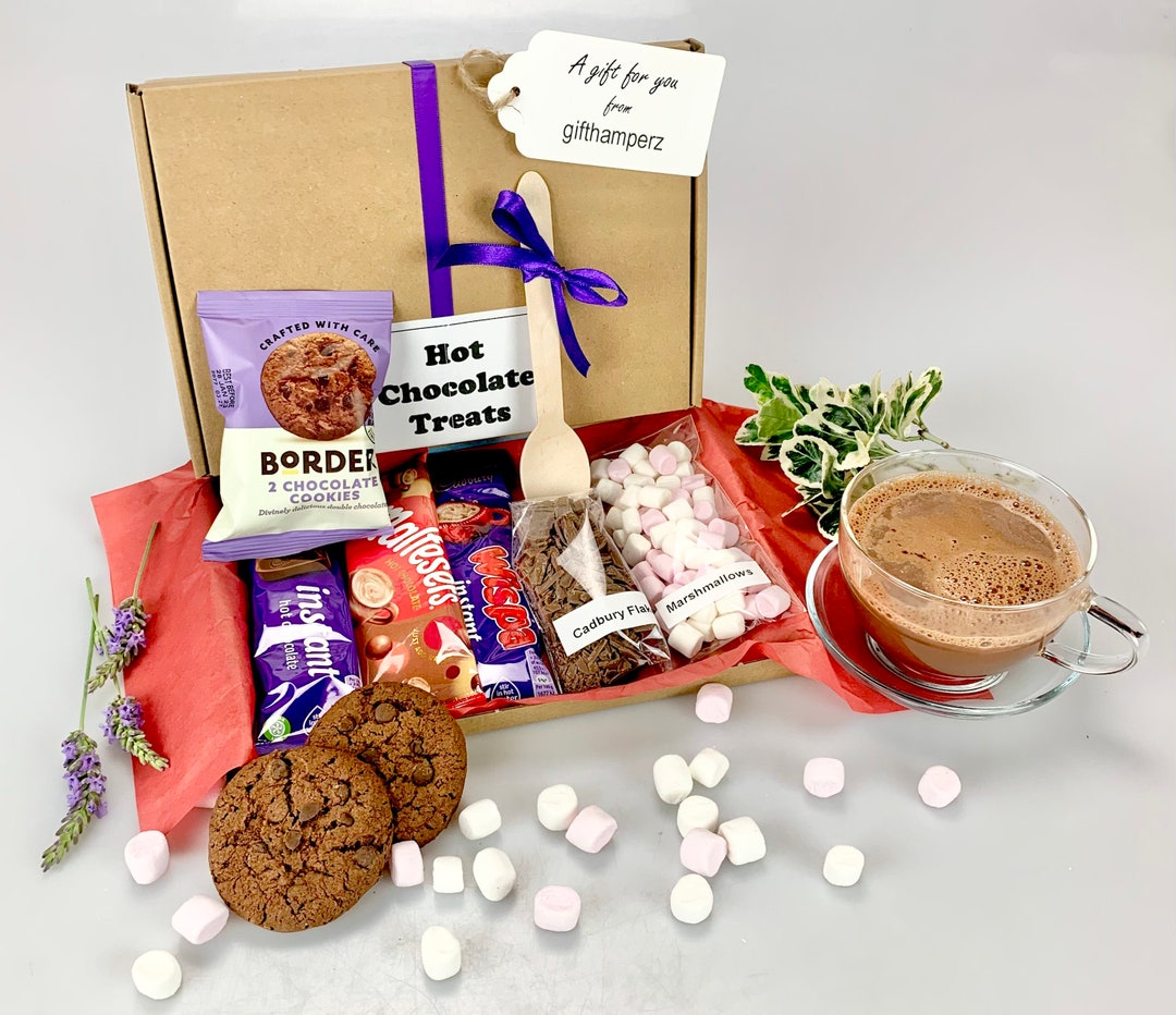Hot Chocolate Afternoon Tea Gift Box, Birthday Thank You Get Well ...