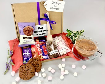 Hot Chocolate Gift Hamper – Marshmallows, Flake & Biscuits