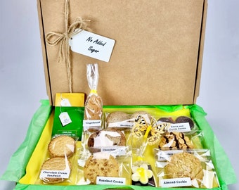 No Added Sugar Afternoon Tea Taster Gift Hamper - a Fabulous Selection of Fine Foods - Letter Box Friendly - Suitable Diabetic fathers day