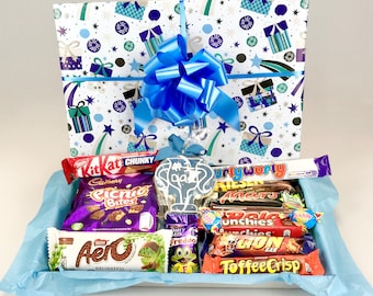 Father's Day Chocolate Hamper - Dad Cookie, Gift Wrapped