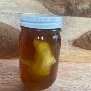 100% Pure Raw Unfiltered ‘Ginger’ Honey -  2 individual pints (24oz each, 48oz total)