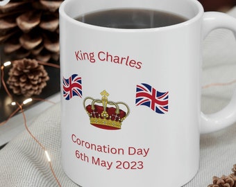 King Charles III Coronation Mug Gift For Her Gift for Him