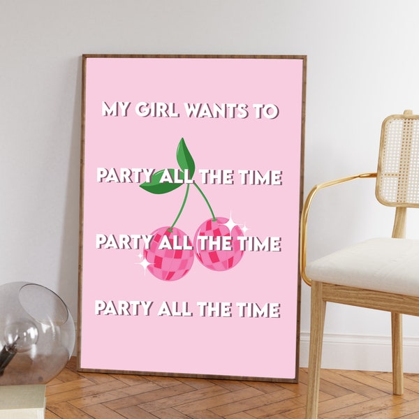 Party All The Time by Hannah Laing