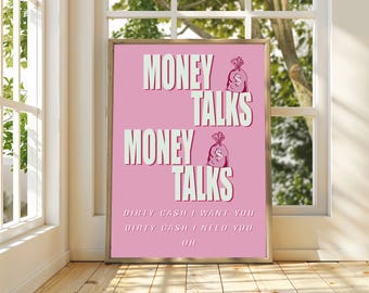 Dirty Cash | Money Talks Dance Music Poster